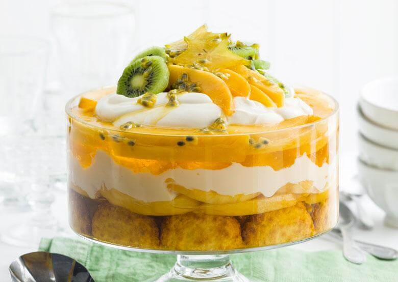 MANGO PASSIONFRUIT TRIFLE