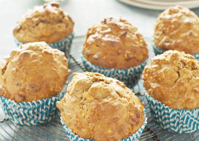 APPLE & PECAN MUFFINS